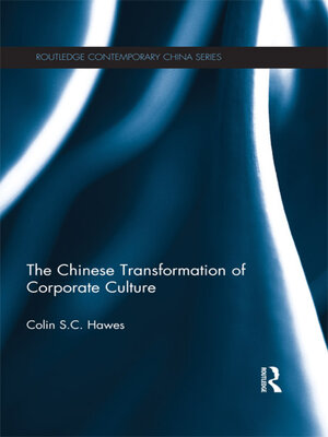 cover image of The Chinese Transformation of Corporate Culture